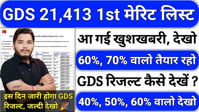 India Post GDS Result