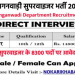 Anganwadi Supervisor Recruitment