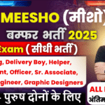 Meesho Work From Home Recruitment