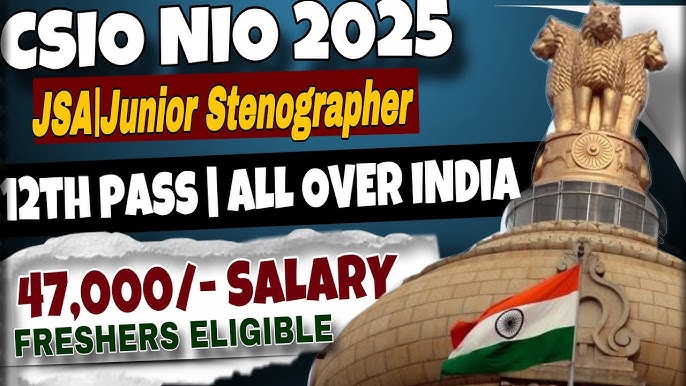 CSIR NIO Recruitment