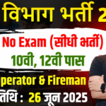 Water Department Recruitment