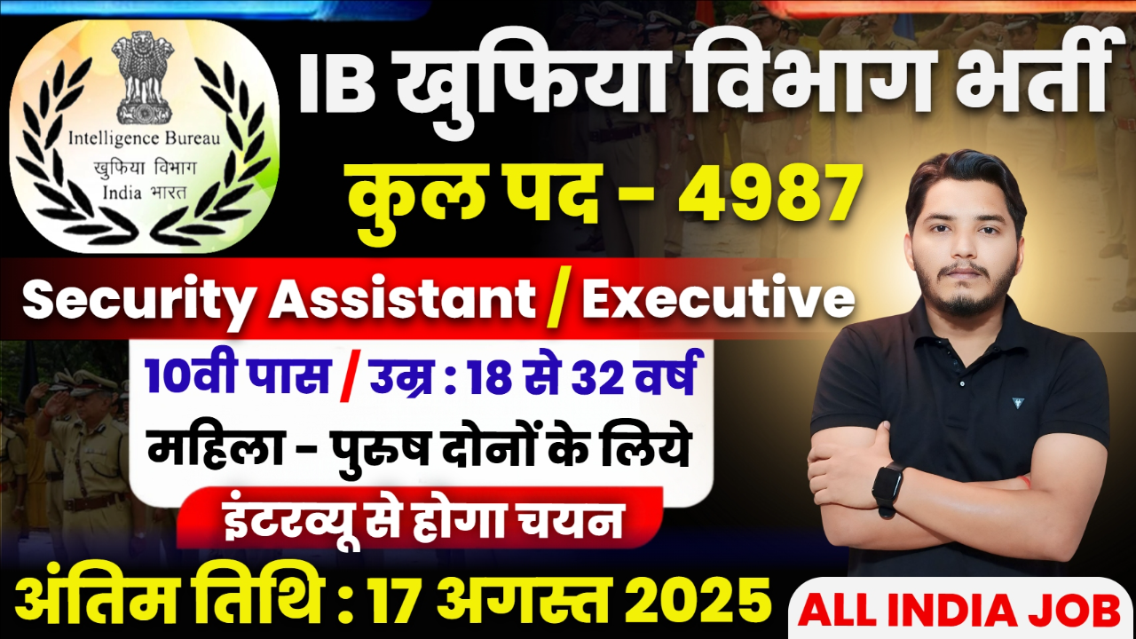 Intelligence Bureau Recruitment