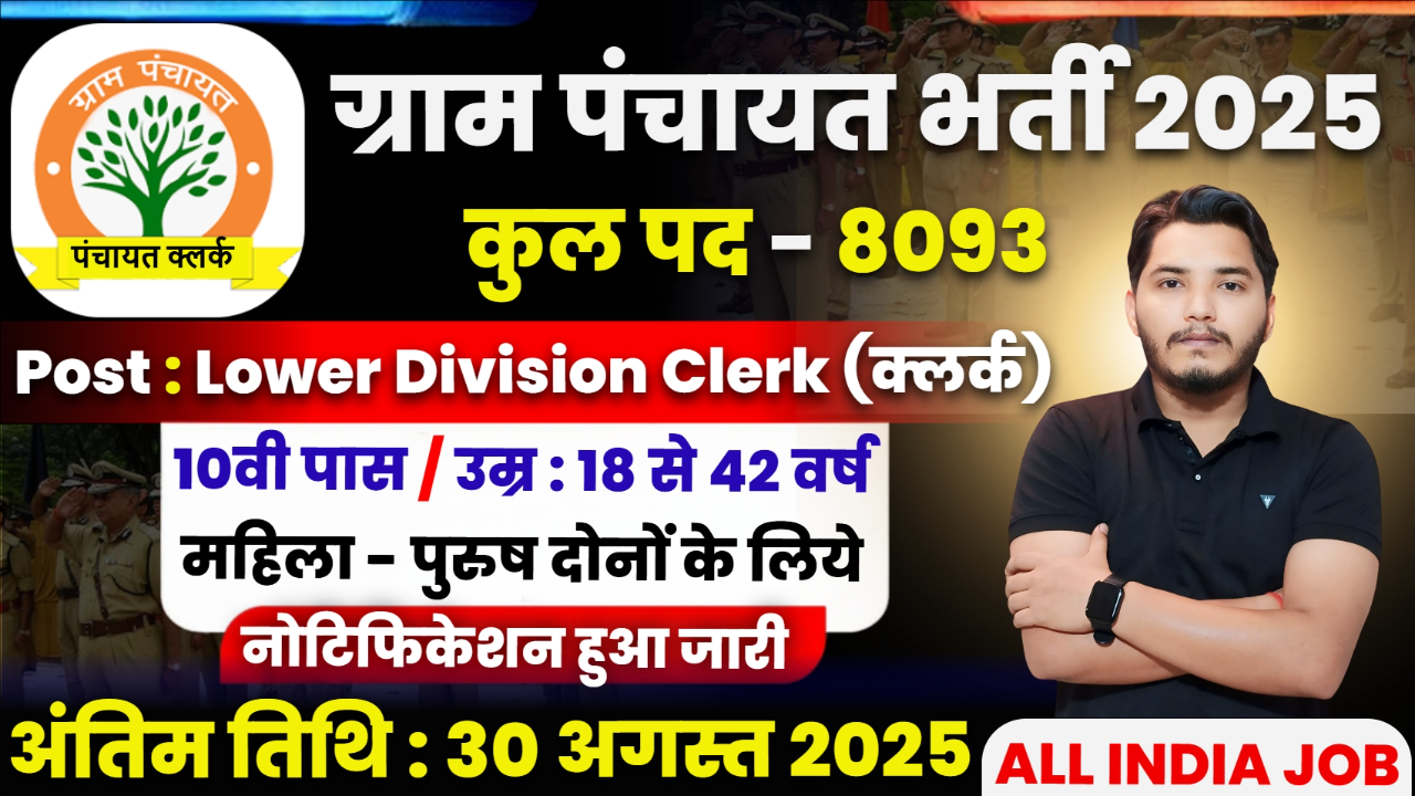 Panchayati Raj Vibhag Recruitment