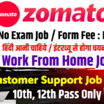Zomato Work From Home Vacancy