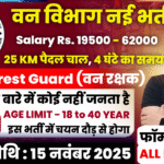 Forest Department Recruitment