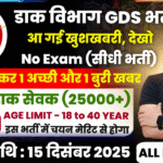 India Post GDS Recruitment