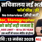 Sachiwalya Recruitment