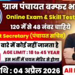 Panchayati Raj Vibhag Recruitment