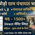 Panchayati Raj Vibhag Recruitment