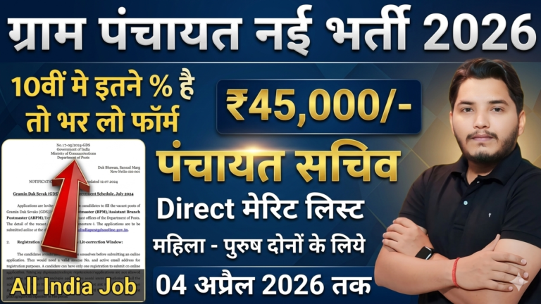 Panchayati Raj Vibhag Recruitment